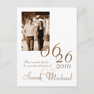 Save the Date Briefkaart Foto 01