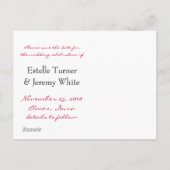 Save the Date Briefkaart Foto 03 Wit (Achterkant)