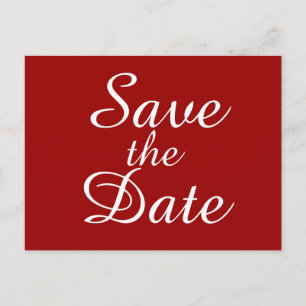 Save the Date - Briefkaart - Sharon Rhea