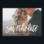 Save The Date Brossé Enregistrer la superposition de date<br><div class="desc">Félicitations à votre fiançailles ! Enregistrer les annonces Date sont la première grande étape du processus de planification mariage ! N'oubliez pas que l'annonce de la date vous donnera le ton pour votre grand jour, n'oubliez pas d'impressionner les clients avec un design inoubliable et un aperçu de ce qui va...</div>