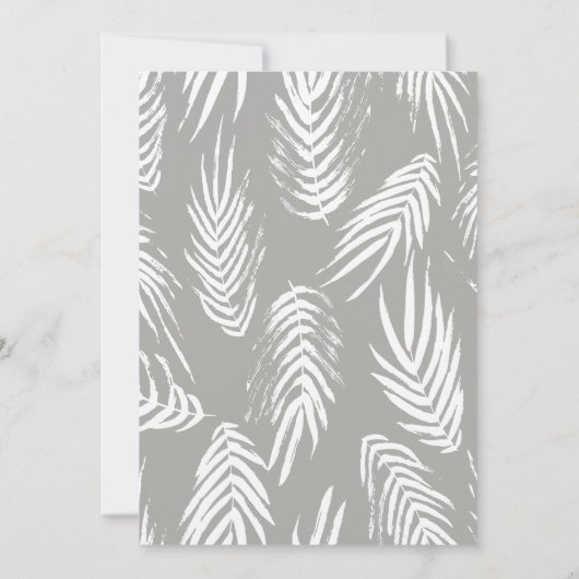 Save The Date Brosse Rustique Lettrage à la main photo Enregistr (Dos)