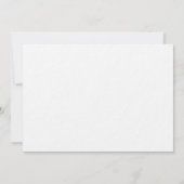 Save the Date Bruiloft Roze Bloemen Elegant Plain (Achterkant)