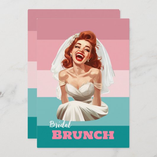 Save The Date Brunch nuptial (Devant / Derrière)