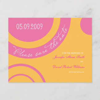 Save The Date Bubble Gum Enregistrer la date