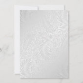 Save The Date Burgundy Blush Silver Wedding Enregistrer Les Cart (Dos)