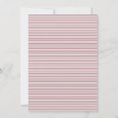 Save The Date Burgundy Red Minimalist Dainty Script (Dos)