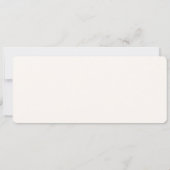 Save The Date Burnt Orange Boarding Pass Destination Mariage (Dos)