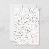 Save The Date Cactus & Succulents Terrarium géométrique Mariage (Dos)