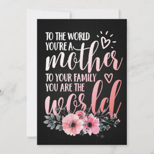 Save The Date Cadeau À Ma Mère