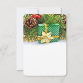 Save The Date Cadeau de Noël de vacances Enregistrer la date (Dos)