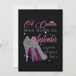 Save The Date Cadeaux d'anniversaire  Une Reine Est Née En Septe