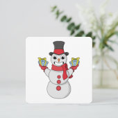 Save The Date Cadeaux pour vous de Snowman (Debout devant)