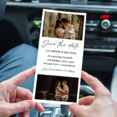Save The Date Cadre de bande de photobooth de mariage minimalist