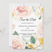 Save The Date Cadre de beauté coloré à l'aquarelle moderne (Devant)