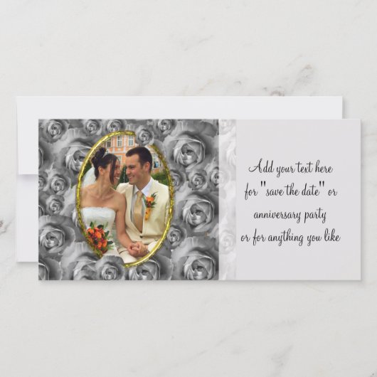 Save The Date Cadre rose (Devant)