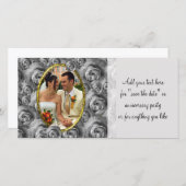 Save The Date Cadre rose (Devant / Derrière)