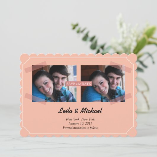 Save The Date cadres (Debout devant)