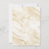 Save The Date Cadres photo Arrondi Moderne Marbre Or Retour (Dos)