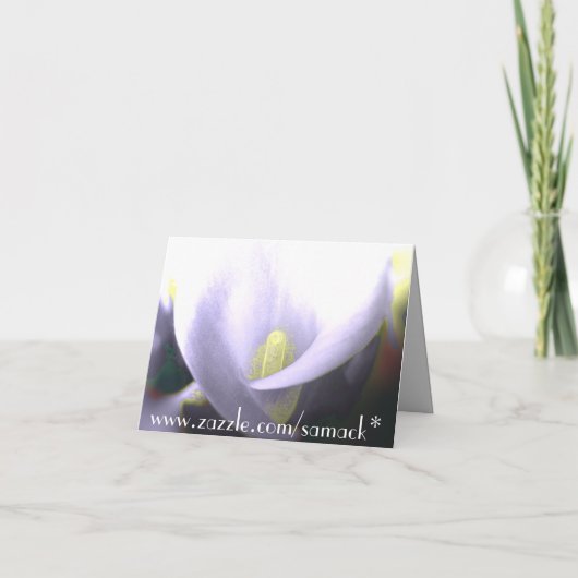 Save the Date Cala Lily - Salie (Achterkant)