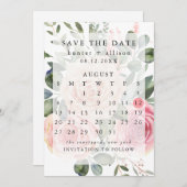 Save The Date Calendrier des dates à retenir (Devant / Derrière)