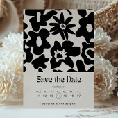 Save The Date Calendrier des Mariages floraux Boho modernes Enre