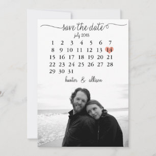 Save The Date Calendrier Enregistrer la date