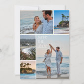 Save The Date California Coast Beach Wedding Enregistrer la date (Devant)