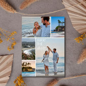 Save The Date California Coast Beach Wedding Enregistrer la date