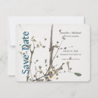 Calligraphie florale de mariage