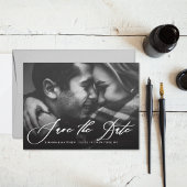 Save The Date Calligraphie moderne Mariage Enregistrer la date P