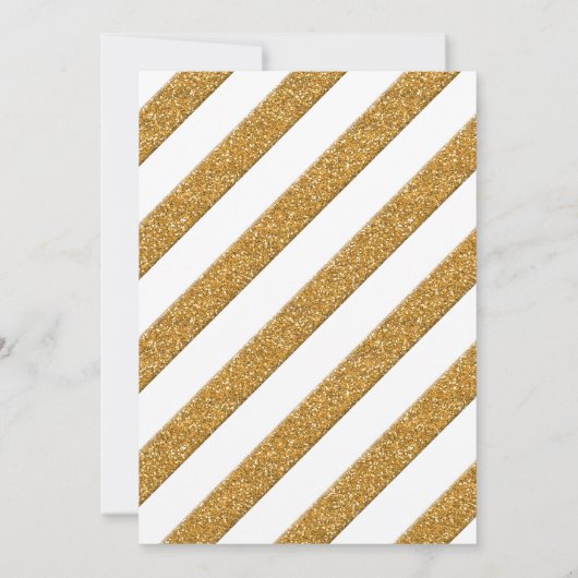 Save The Date Calligraphie Script Forever in Love Gold Parties s (Dos)