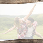 Save The Date Calligraphie Vélin Script Stylé Multi Photo
