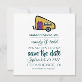 Save The Date Camper Enregistrer La Date (Devant)