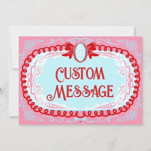 Save The Date Candy Cameo Custom (Devant)