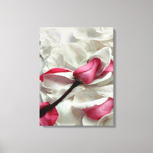 Save the date canvas afdruk (Voorkant)