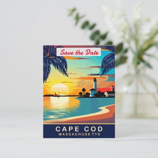 Save The Date Cape Cod, Massachusetts, (Debout devant)