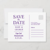 Save The Date Cape Cod, Massachusetts, (Dos)