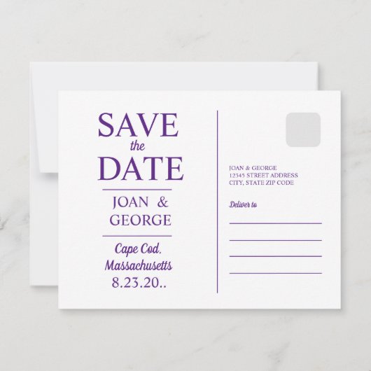 Save The Date Cape Cod, Massachusetts,  (Dos)