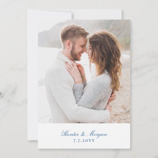 Save The Date Cape Cod Wychmere Beach Club Mariage (Dos)