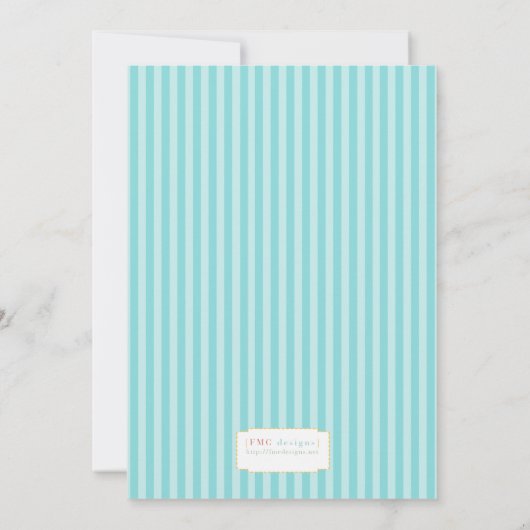 Save The Date Carnaval De L'Ouest - Enregistrer La Date Bleu (Dos)