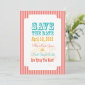 Save The Date Carnaval de l'Ouest - Enregistrer la date Coral (Debout devant)