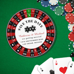 Save The Date Casino Las Vegas Roulette Roulette Enregistrer La