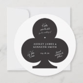 Save The Date Casino Wedding Enregistrer la date (Devant)