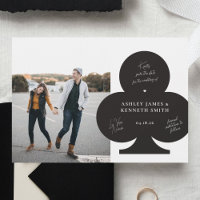 Casino Wedding Enregistrer la date