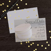 Save The Date Casquette mariage Boîte Confetti Enregistrer La Da
