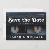 Save The Date Cassette rétro 80s Mariage Enregistrer la date (Devant)