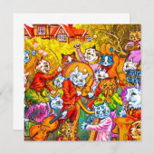 Save The Date Cat Musical Band (Devant / Derrière)