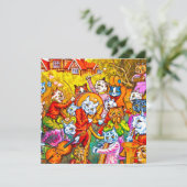 Save The Date Cat Musical Band (Debout devant)