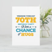 Save The Date celebrating the 70th birthday (Debout devant)