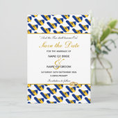 Save The Date Célébration de mariage chrétien à la BARBADE (Debout devant)